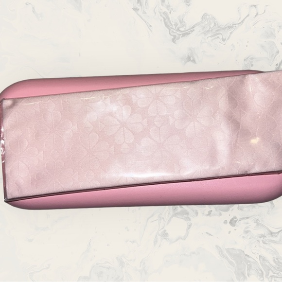 Kate Spade New Authentic Hard Clamshell Eyeglasses Case - Pink - Picture 10 of 12
